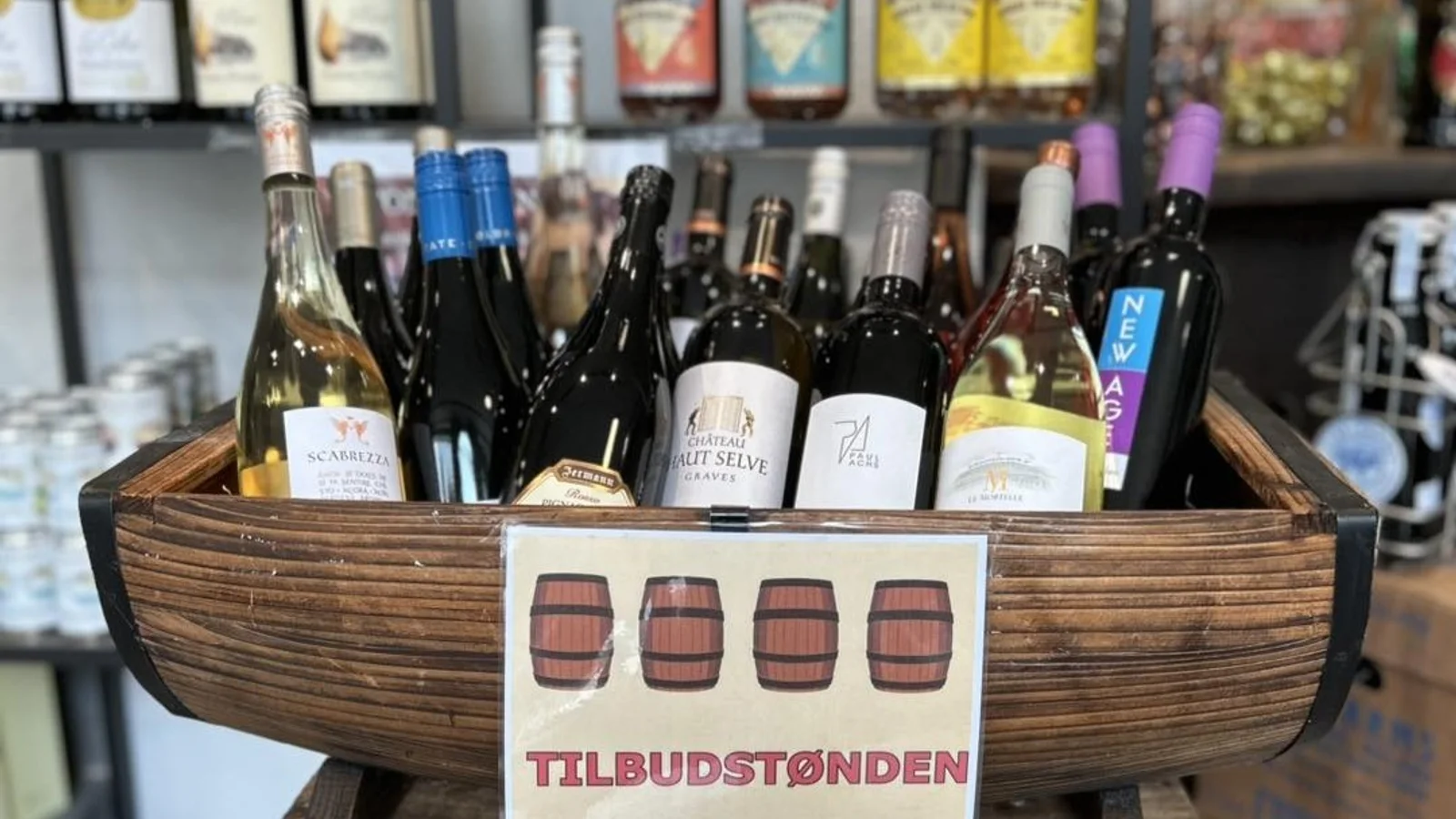 Tilbudstønden er tilbage hos Vinspecialisten Middelfart