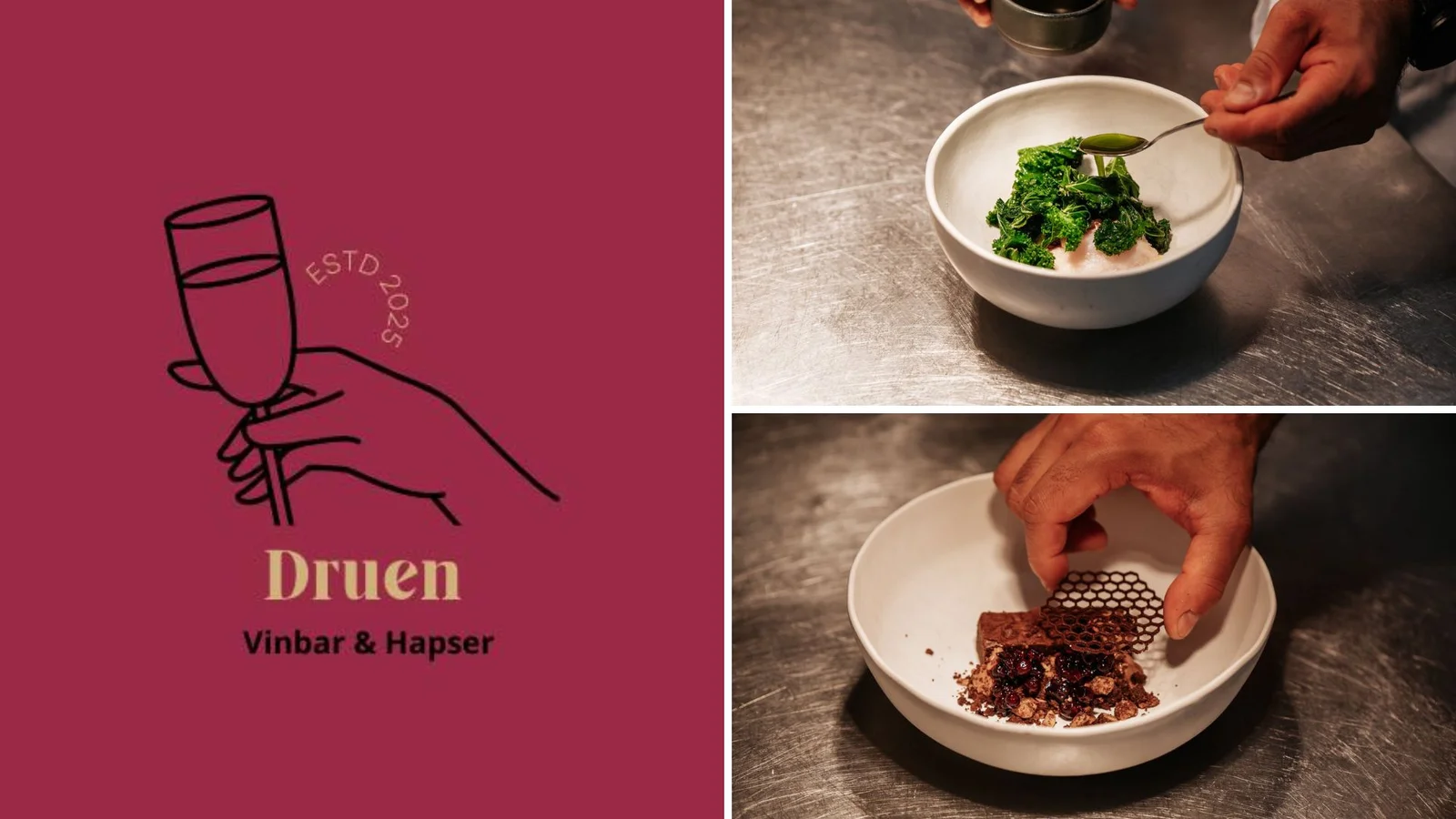Nytårsaften på Druen Vinbar & Hapser bliver en festlig oplevelse