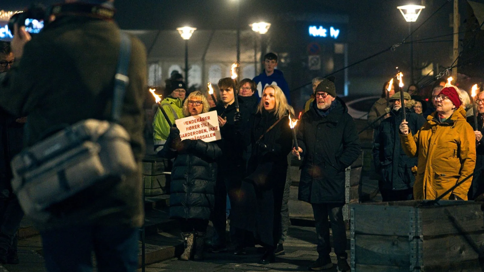 Demonstration mod tillidsmisbrug i Middelfart