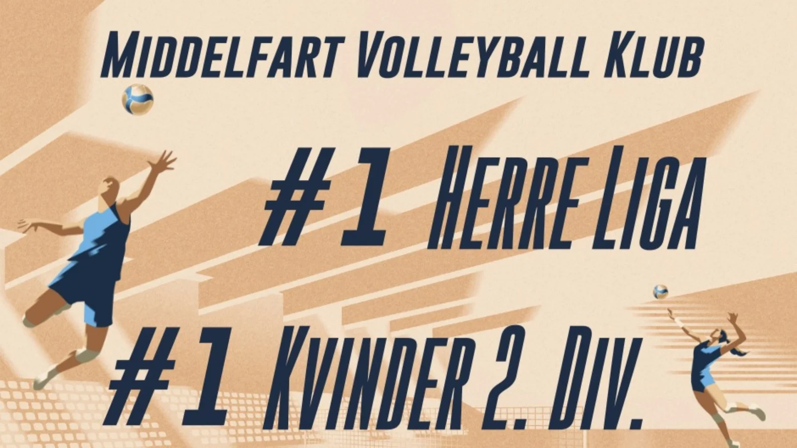Middelfart Volleyball Klub skriver historie: To hold i topform