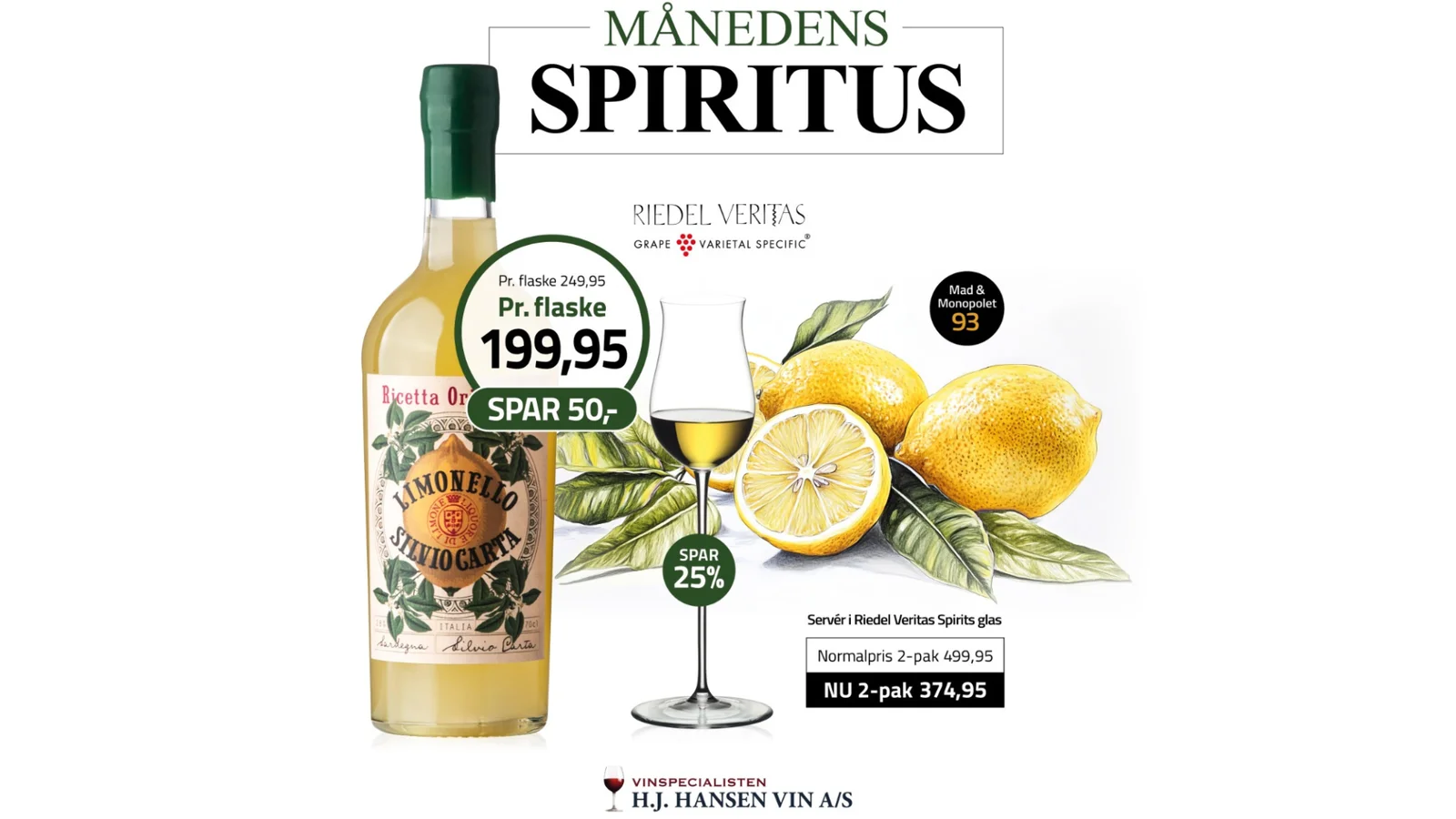 Månedens spiritus hos Vinspecialisten er sommer på flaske