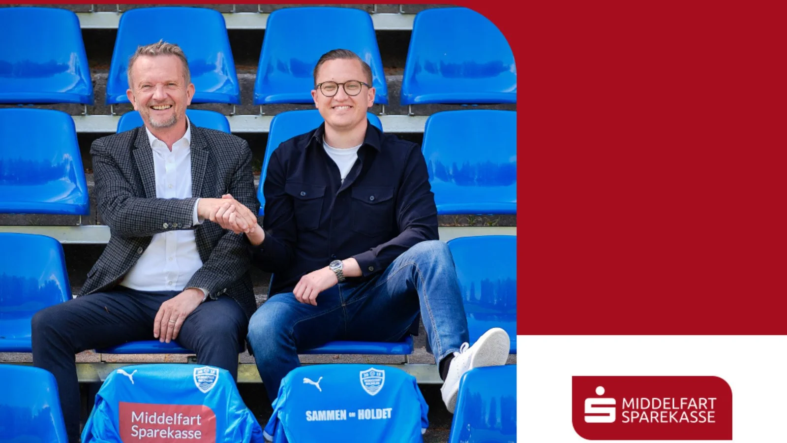 Hjemmebanen har skiftet navn til "Middelfart Sparekasse Stadion"