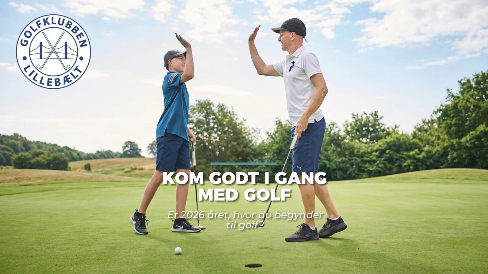 Giv ud af golfglæden - bliv mentor hos Golfklubben Lillebælt