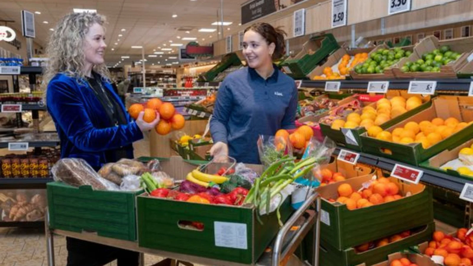 Lidl og Blå Kors sikrer julemad til familier i Middelfart