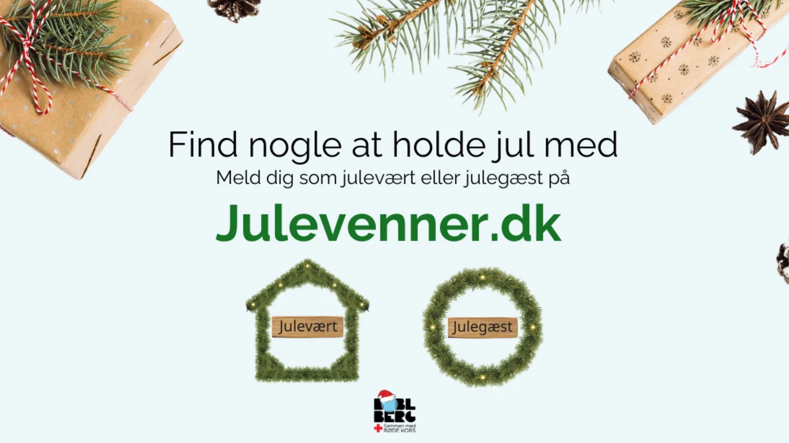 Ingen skal sidde uønsket alene juleaften: Juleværter efterlyses på Julevenner.dk