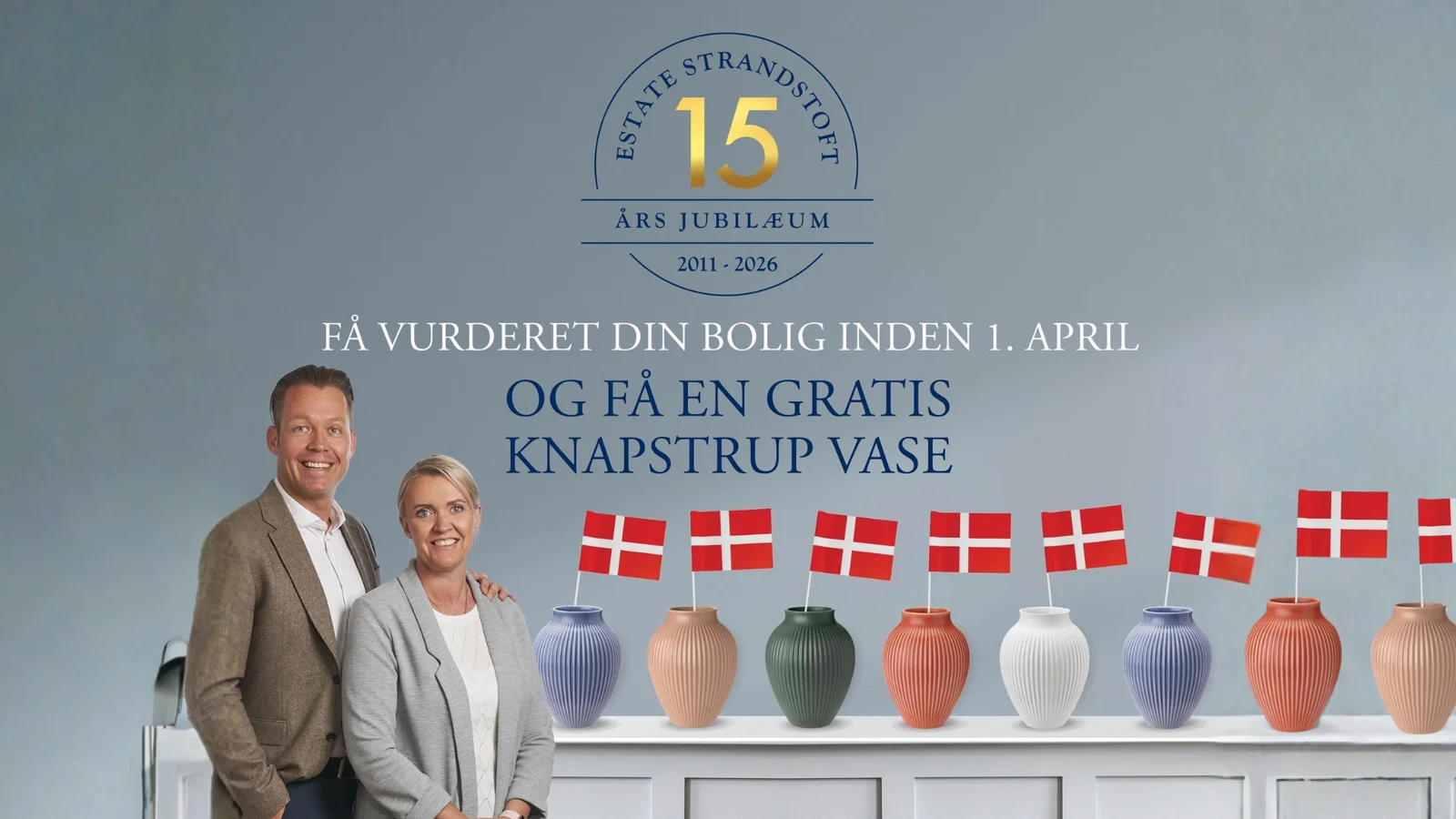 Estate Strandstoft fejrer 15-års jubilæum