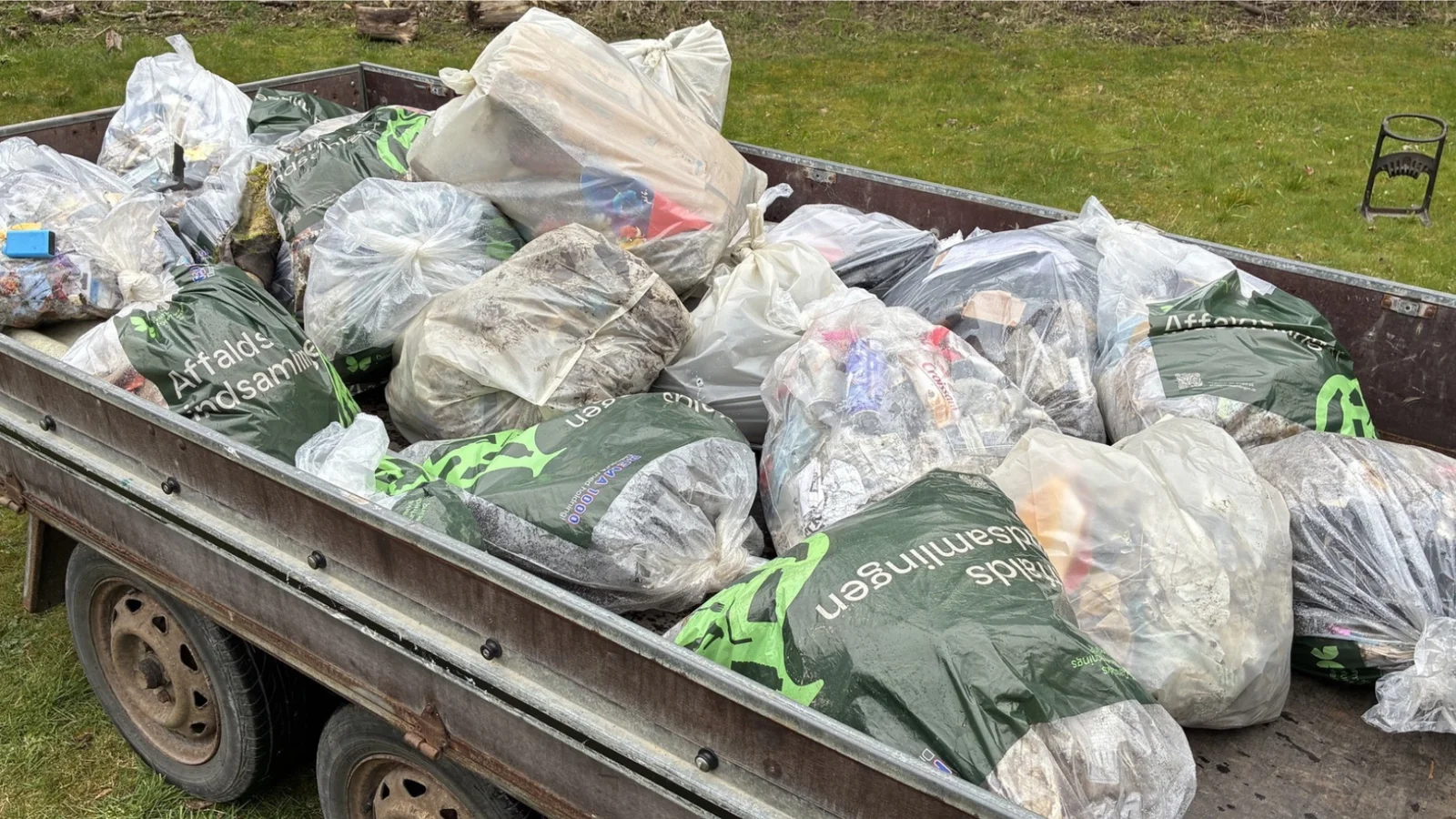 Affaldsindsamlere fandt 846 kg skrald i Middelfart Kommune