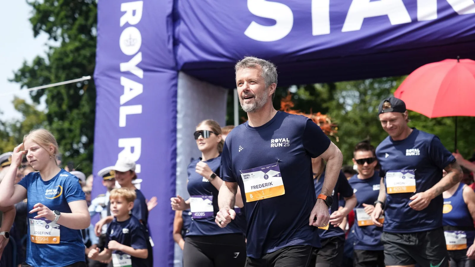 H.M. Kongen løber med i Middelfart, når Royal Run ’26 rammer byen
