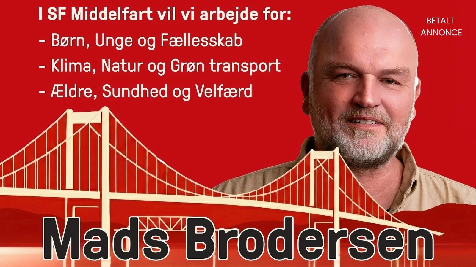 Mads Brodersen fra SF vil arbejde for det gode børneliv