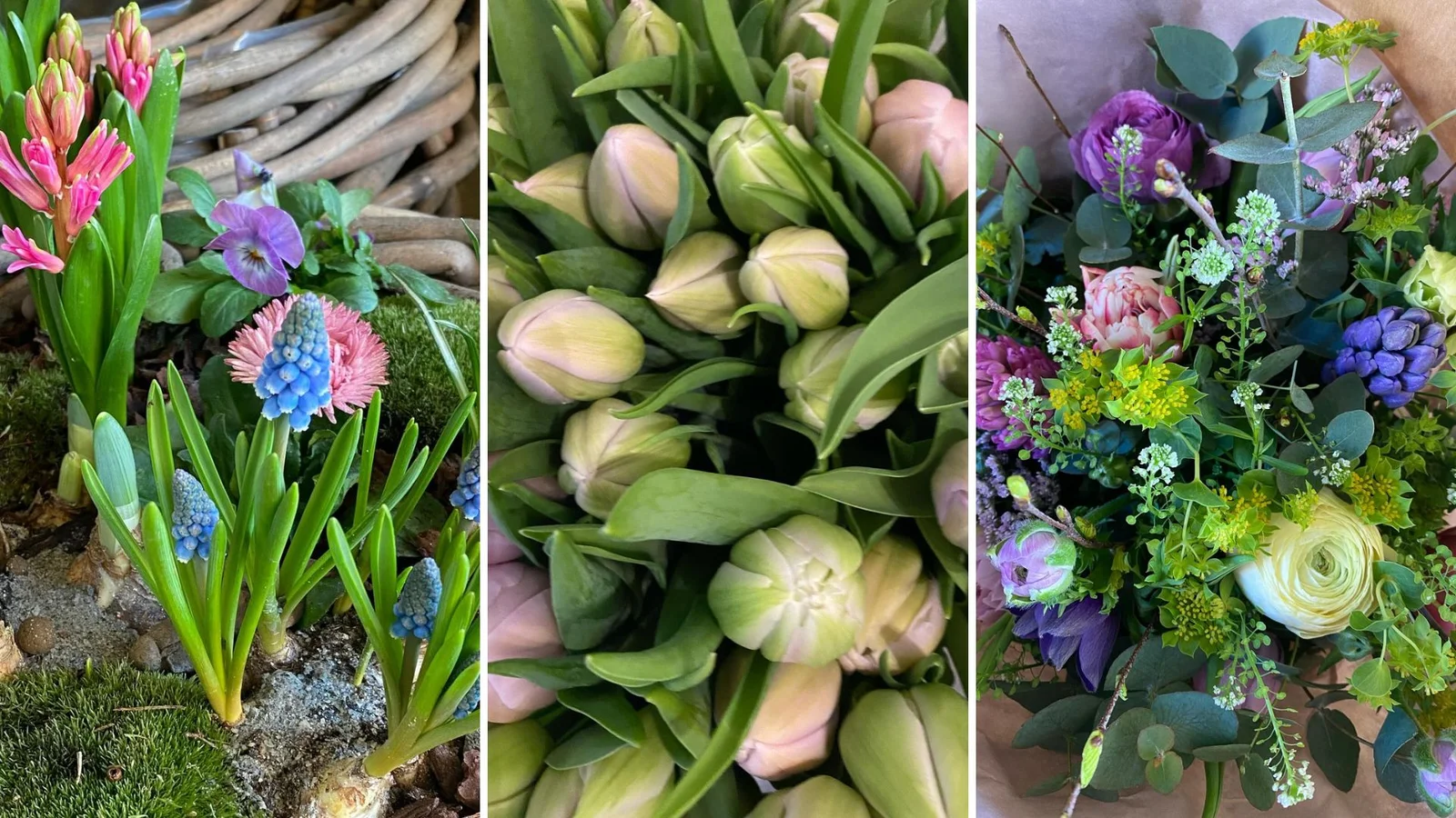 Forårsfornemmelser hos Blomsterværkstedet Middelfart