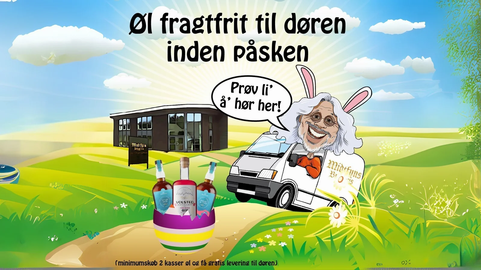 Midtfyns Bryghus disker op med gode tilbud og fri fragt inden påskefrokosten