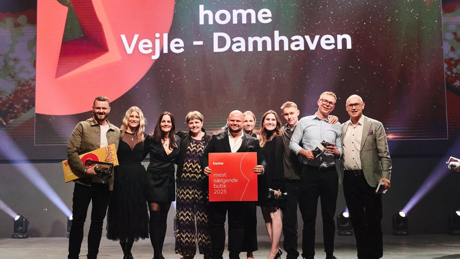 home Vejle-Damhaven vinder award for mest sælgende butik i 2025