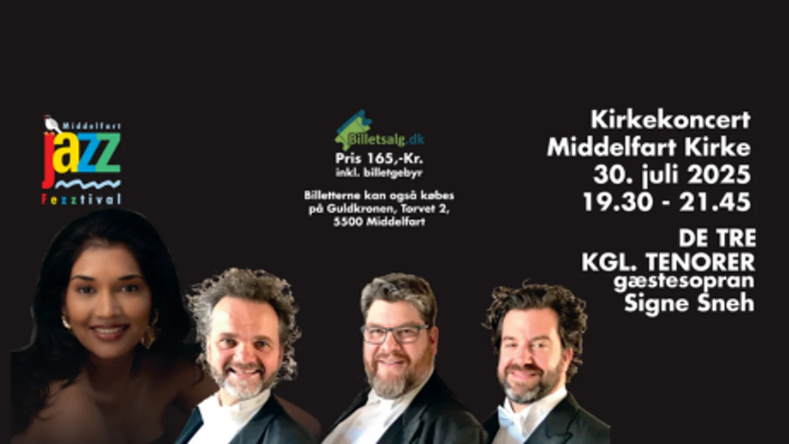Den perfekte julegave: Koncert med De Tre Kgl. Tenorer
