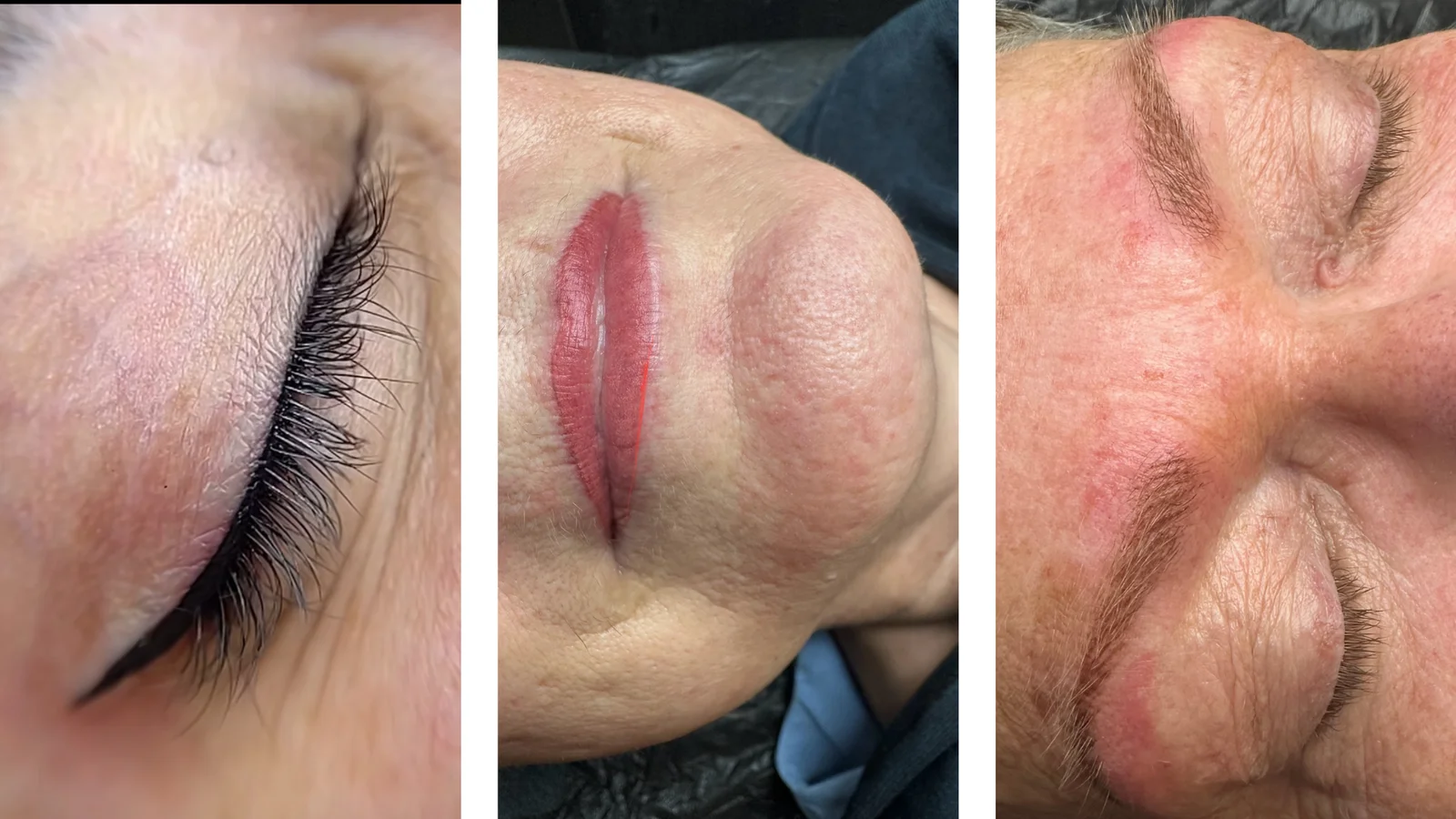 Få lavet bryn, eyeliner og læber med permanent makeup hos Salon Cut & Color/Sanna Beauty