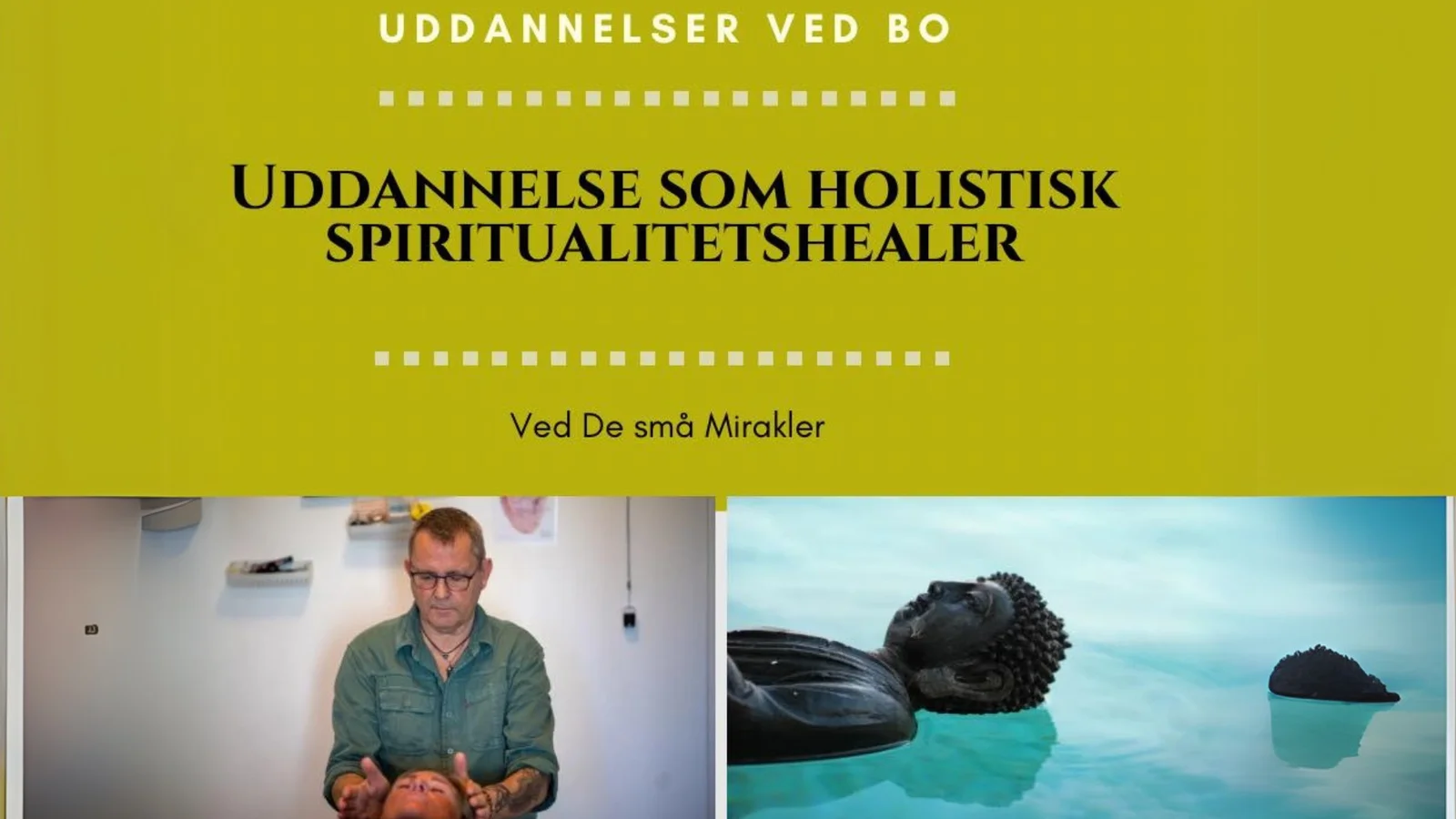 Opstart til foråret: Bliv uddannet holistisk spiritualitets-healer hos Klinik De Små Mirakler