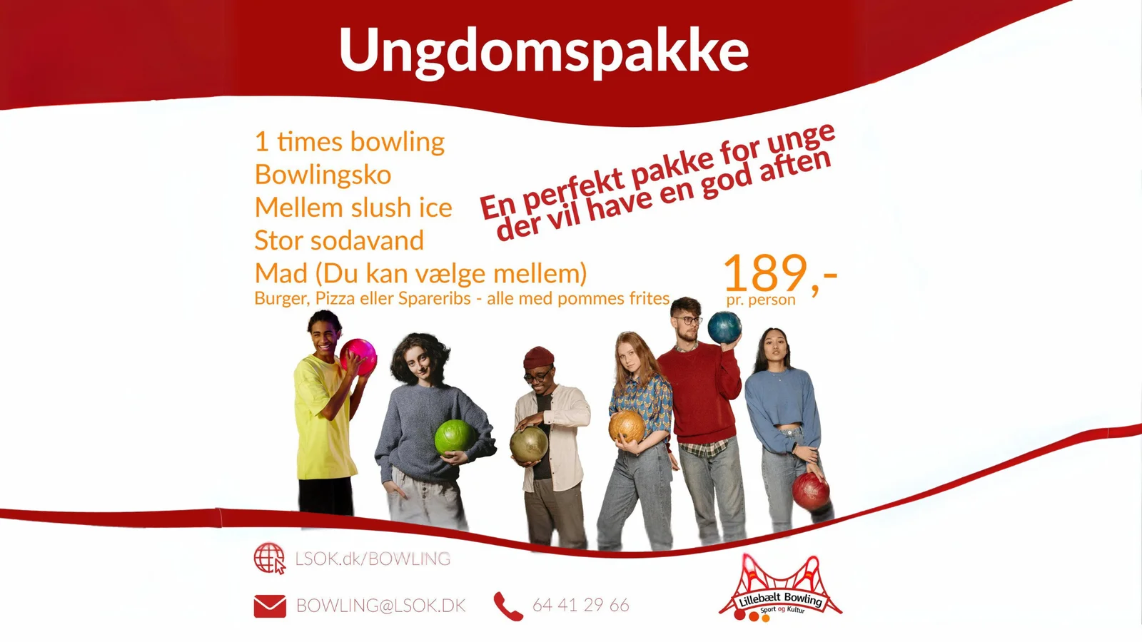 Perfekt aktivitet for unge i efterårsferien: Ungdomspakker hos Lillebælt Bowling