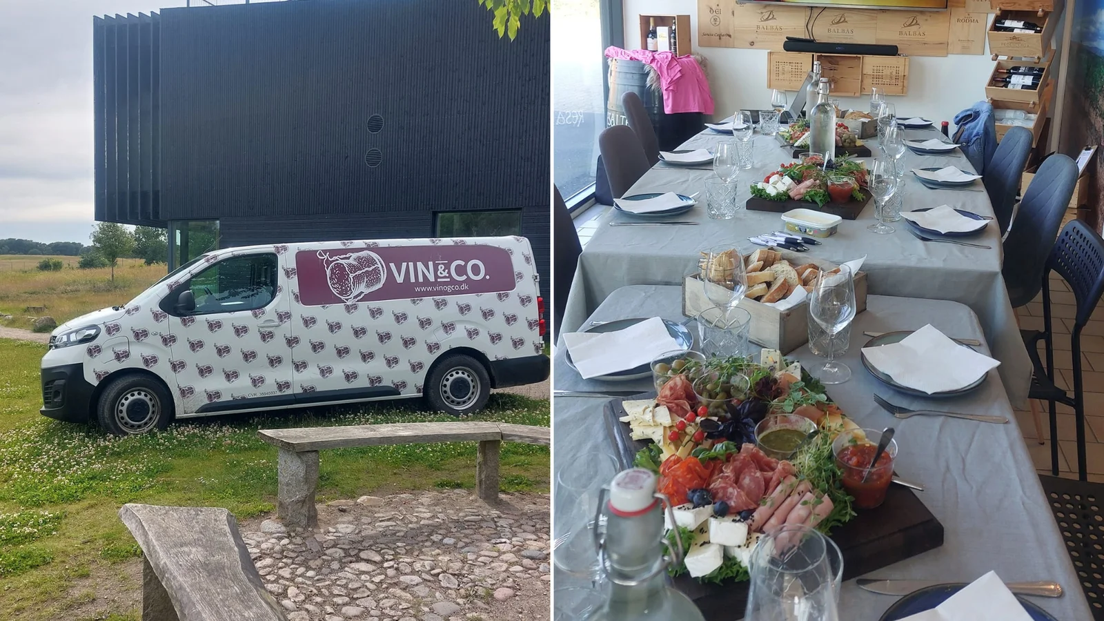 Hold dit næste arrangement hos Vin & Co.