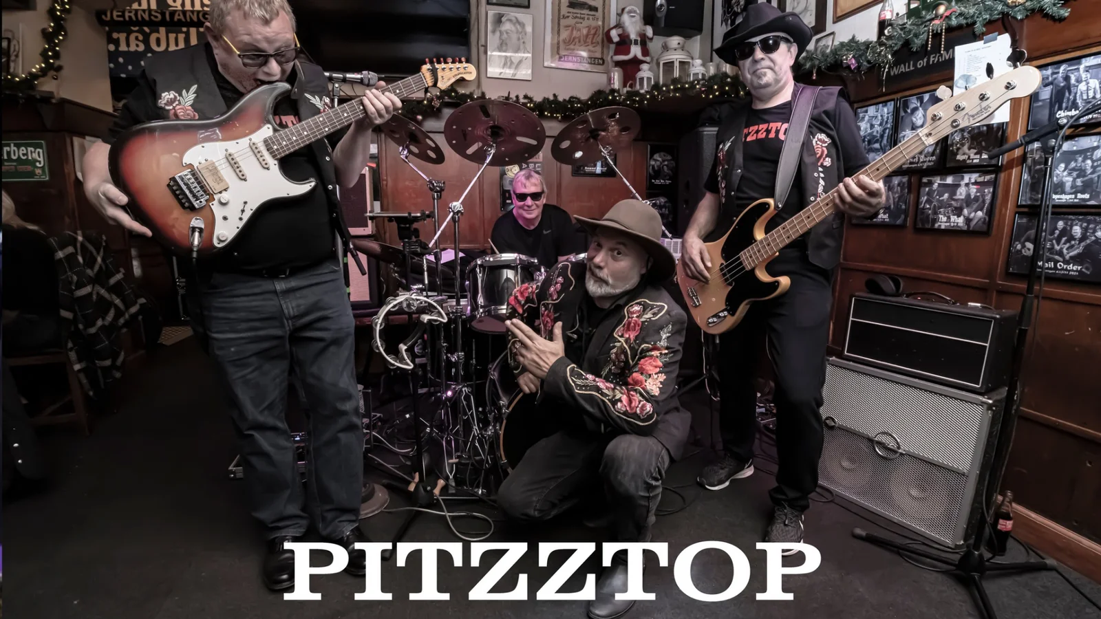 Bluesede bangers på Ungdomshuset Walker: Vind koncertbilletter til PitZZtop
