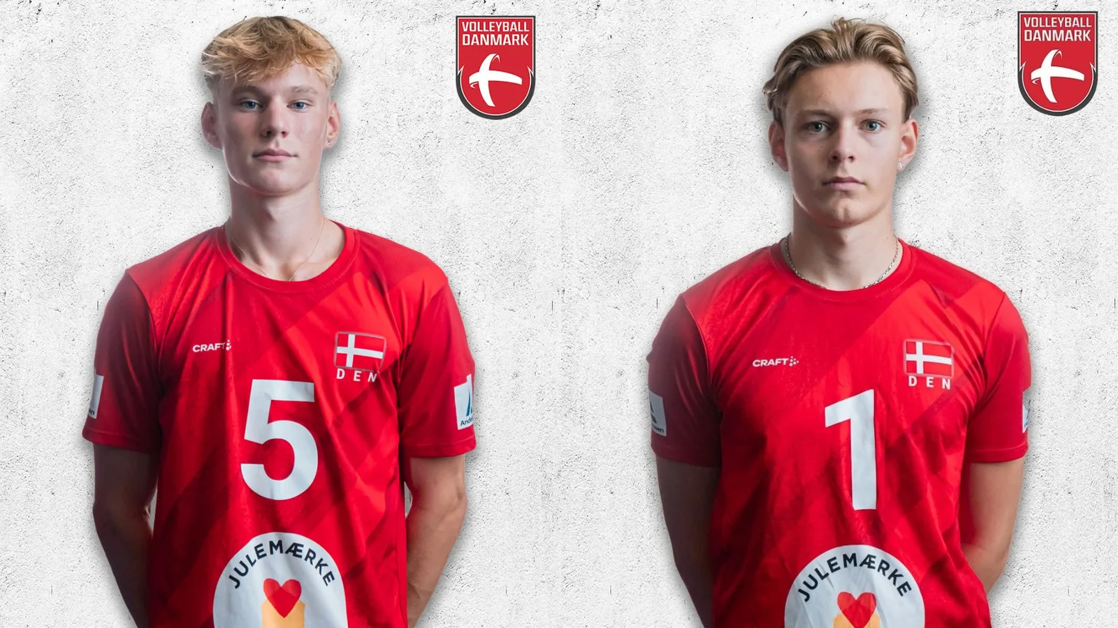To unge volleyball-talenter fra Middelfart udtaget til landsholdet