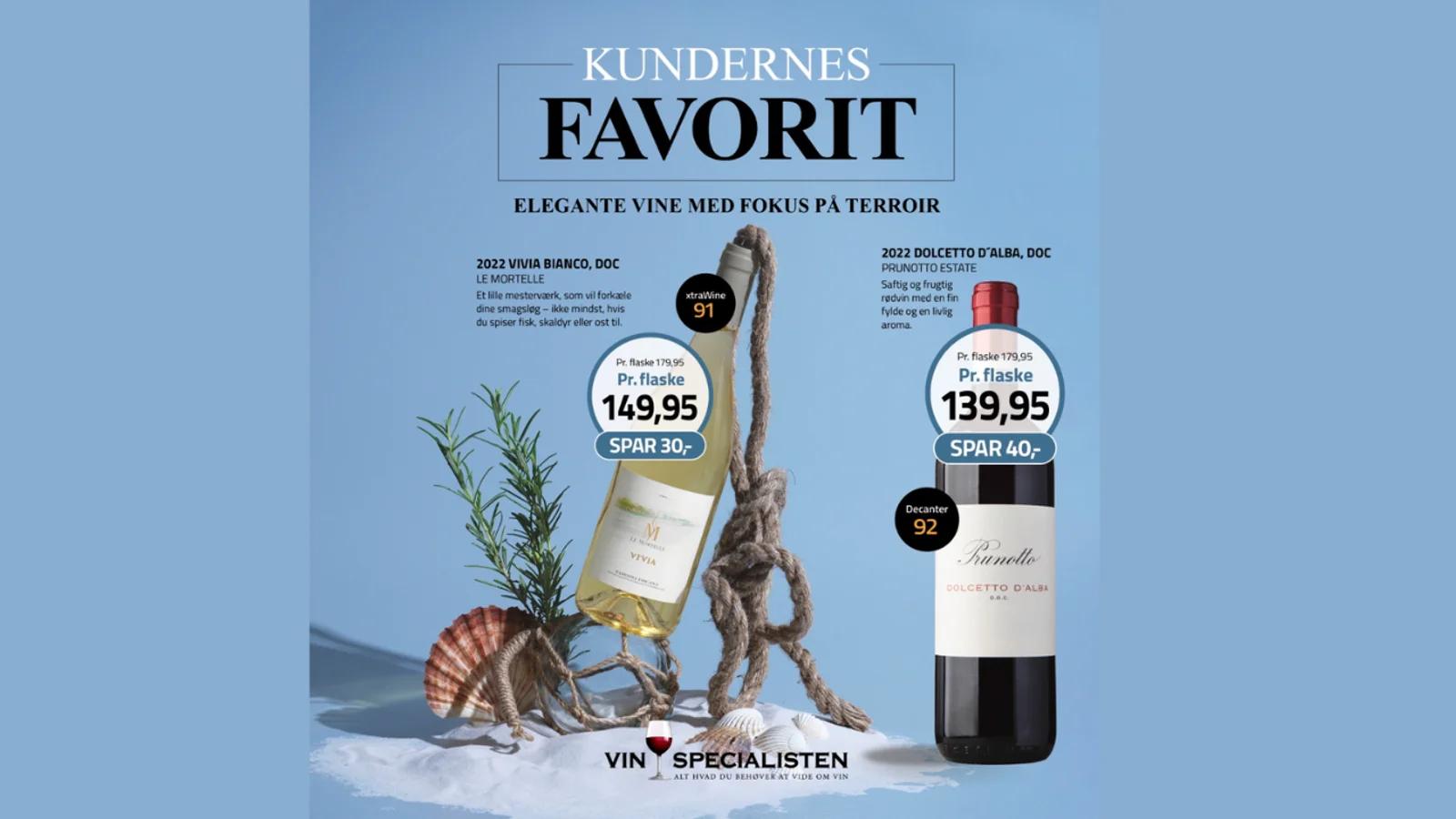 Klar til weekenden? Vinspecialisten Middelfart har fundet kundernes septemberfavoritter frem