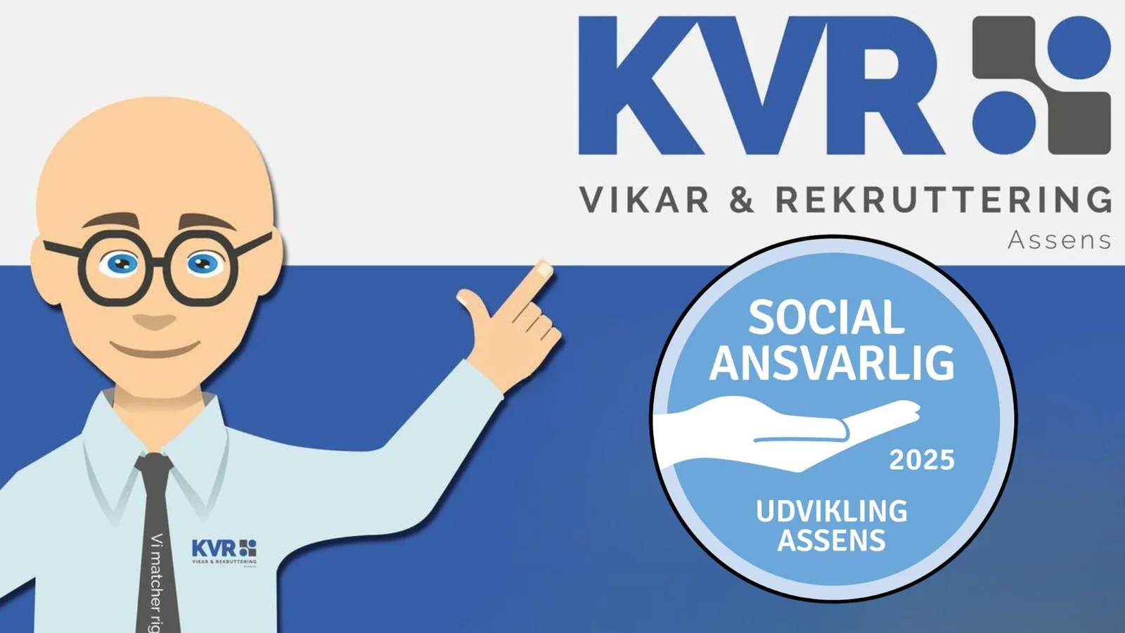 KVR Assens har fået tildelt 'Social Ansvarlig'-mærket for 2025