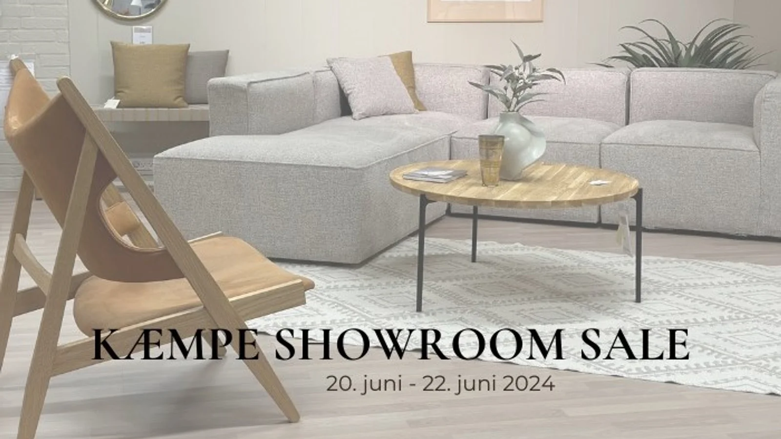For første gang slår Bolighuset Werenberg dørene op til et Showroom Sale d. 20.-22. juni