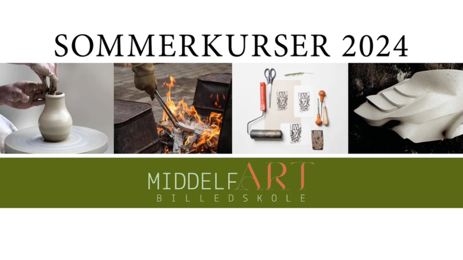 Klar til en kreativ sommer? Middelfart Billedskole annoncerer deres sommerskolekurser