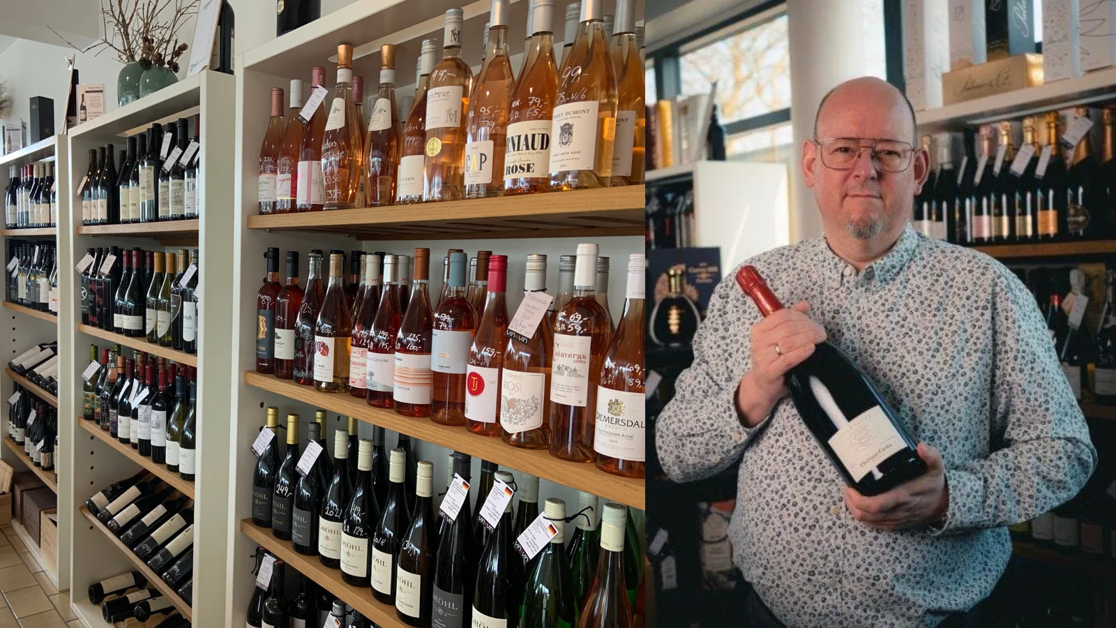 Jacob er tilbage som butikschef hos Vin & Co.