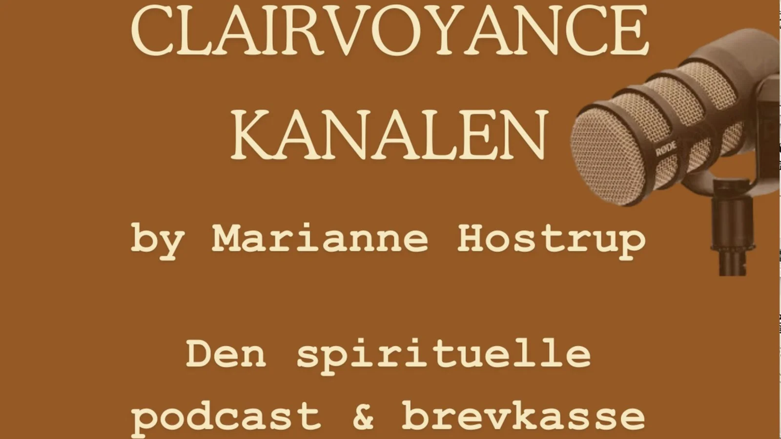 Ny spirituel podcast og brevkasse