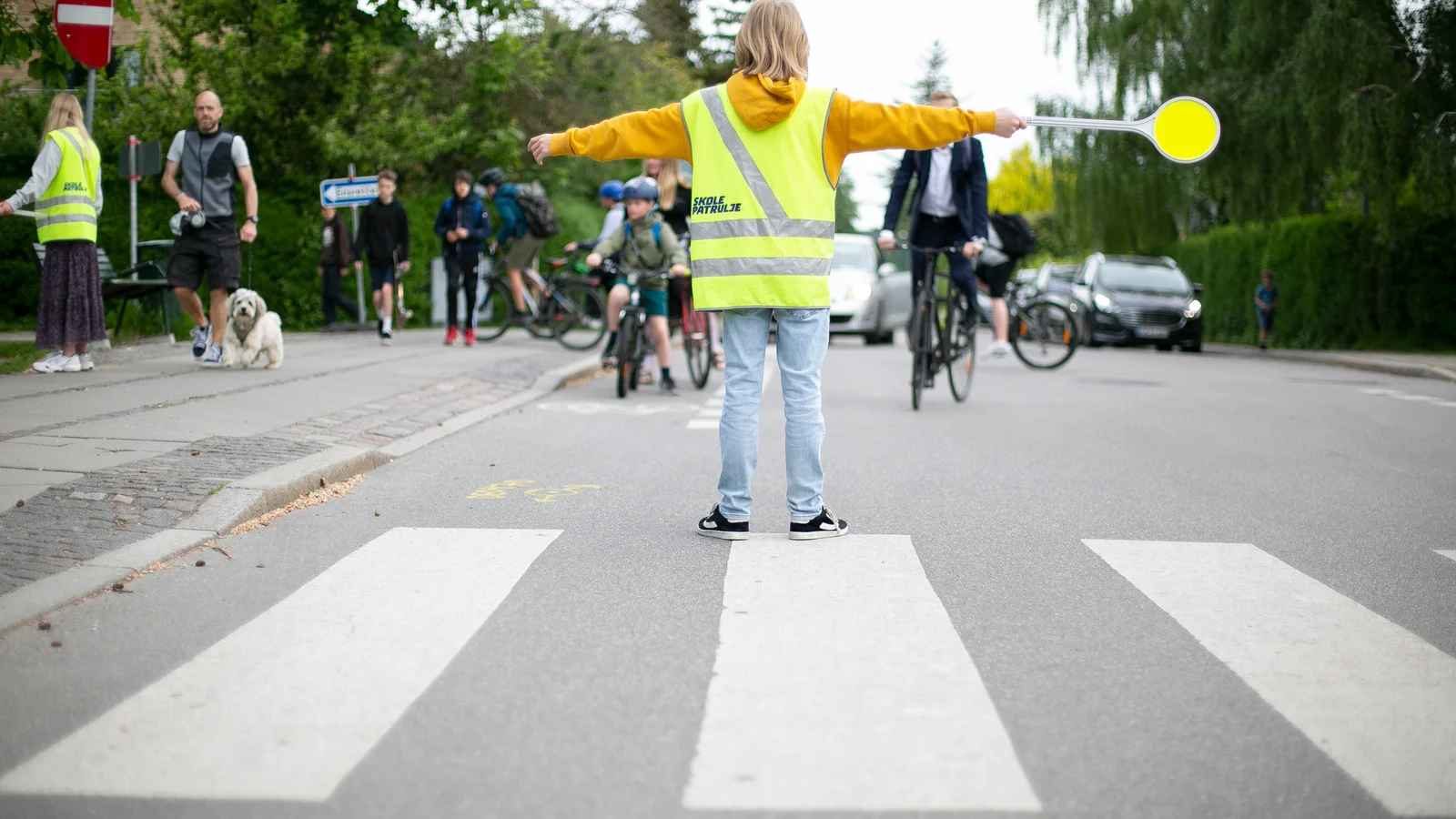 Politiet sigter trafikanter på skolevejen – pas på skolepatruljen