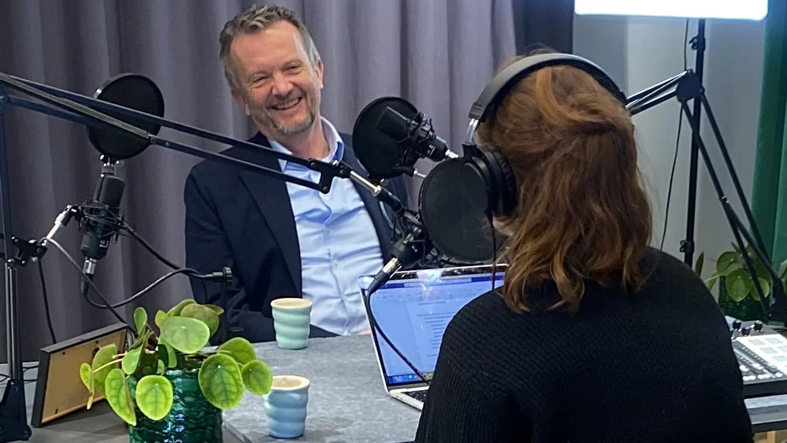 Nyt podcastafsnit: Kom tættere på manden i spidsen for Middelfart Sparekasse