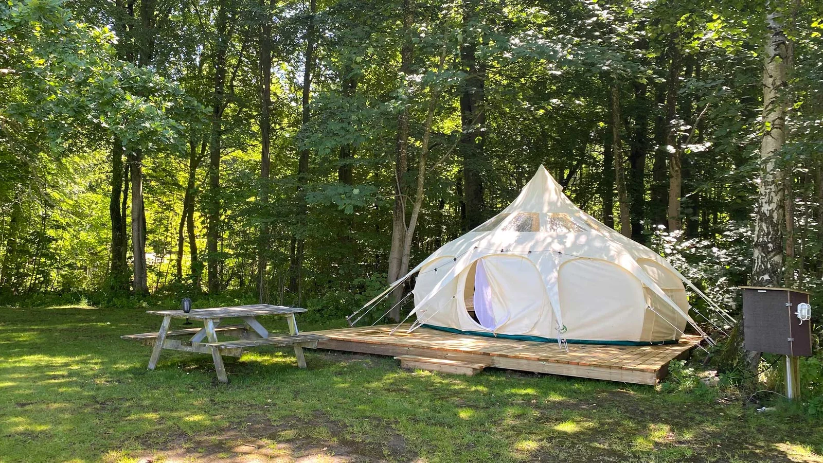 Båringskov Camping med ny luksusoplevelse: Tag på glamping-overnatning i naturskønne omgivelser