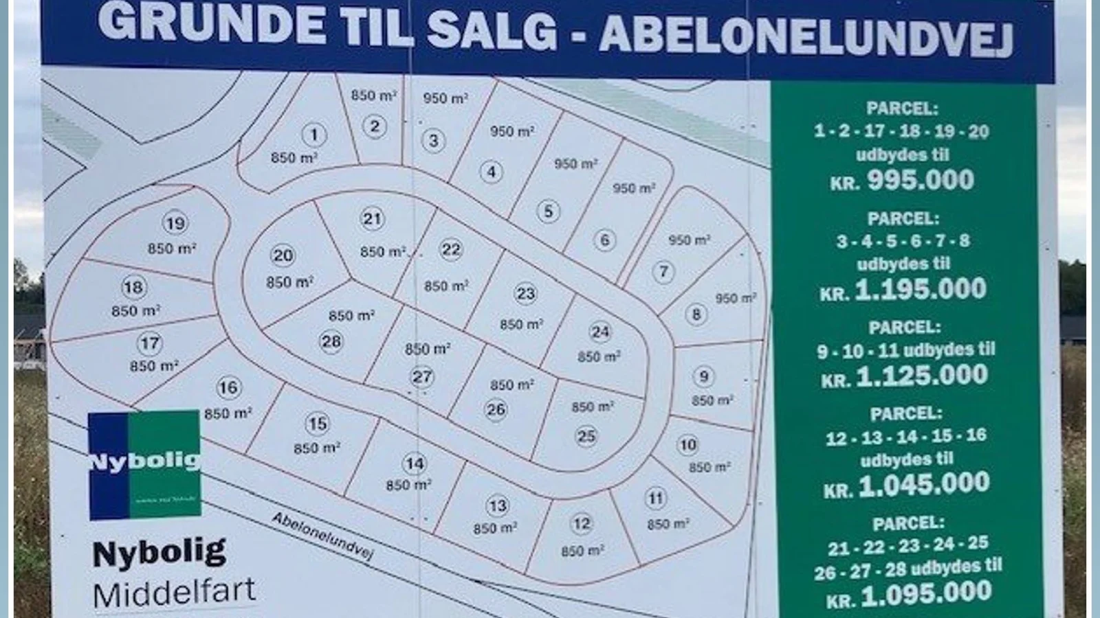 Drømmer I om at bygge selv? Nybolig Middelfart har en lang række grunde til salg på Fløjten