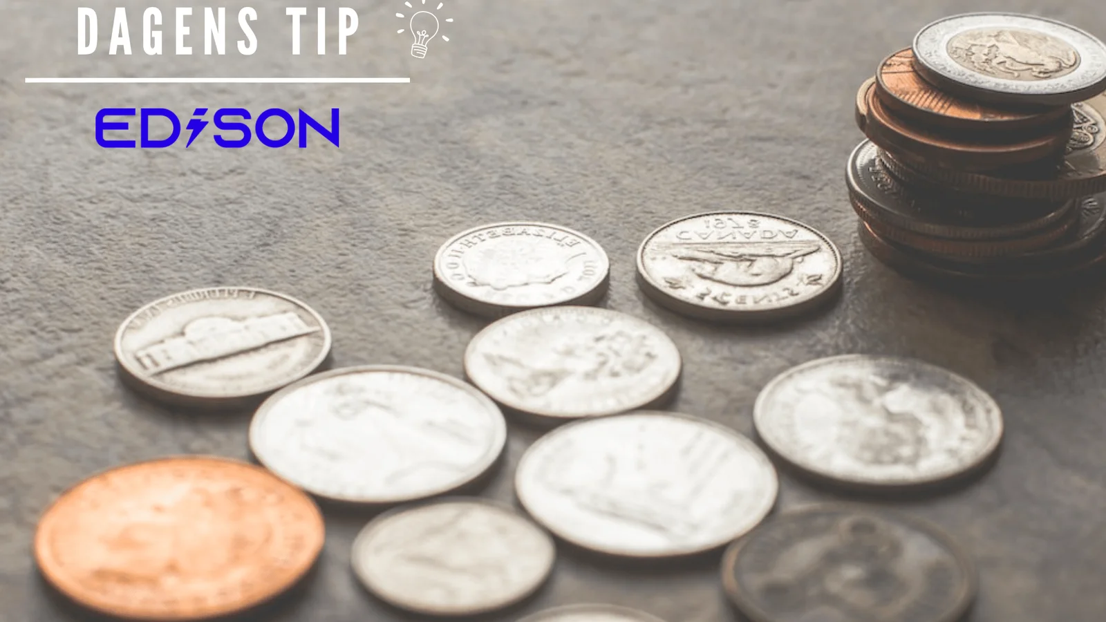 Dagens tip fra Edison: Spar penge med variabel elpris