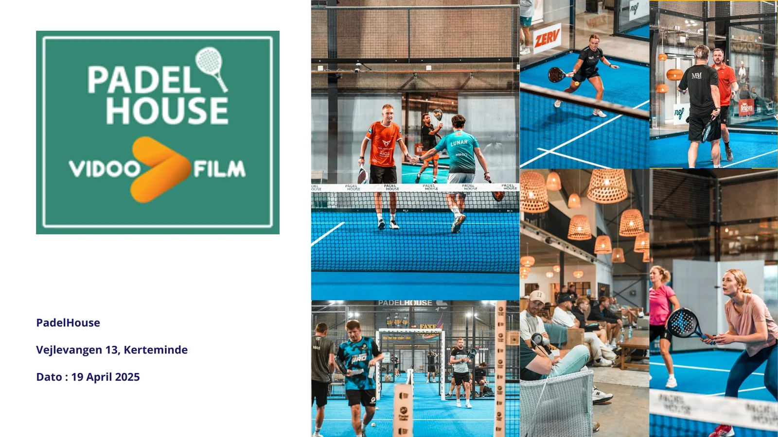 Game, Set, Smash! Skal du med til padelturneringen Vidoofilm Open?