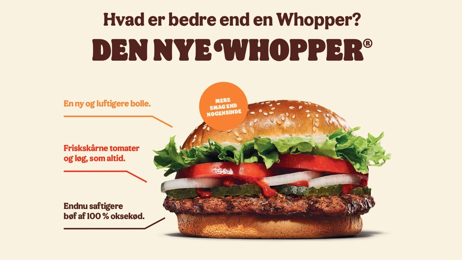 I Nyborg regerer Whopperen på Burger King