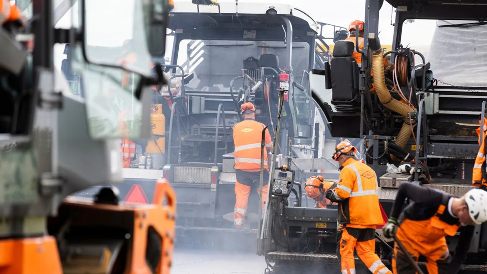 Fynske Motorvej får ny asfalt mellem Langeskov og Nyborg