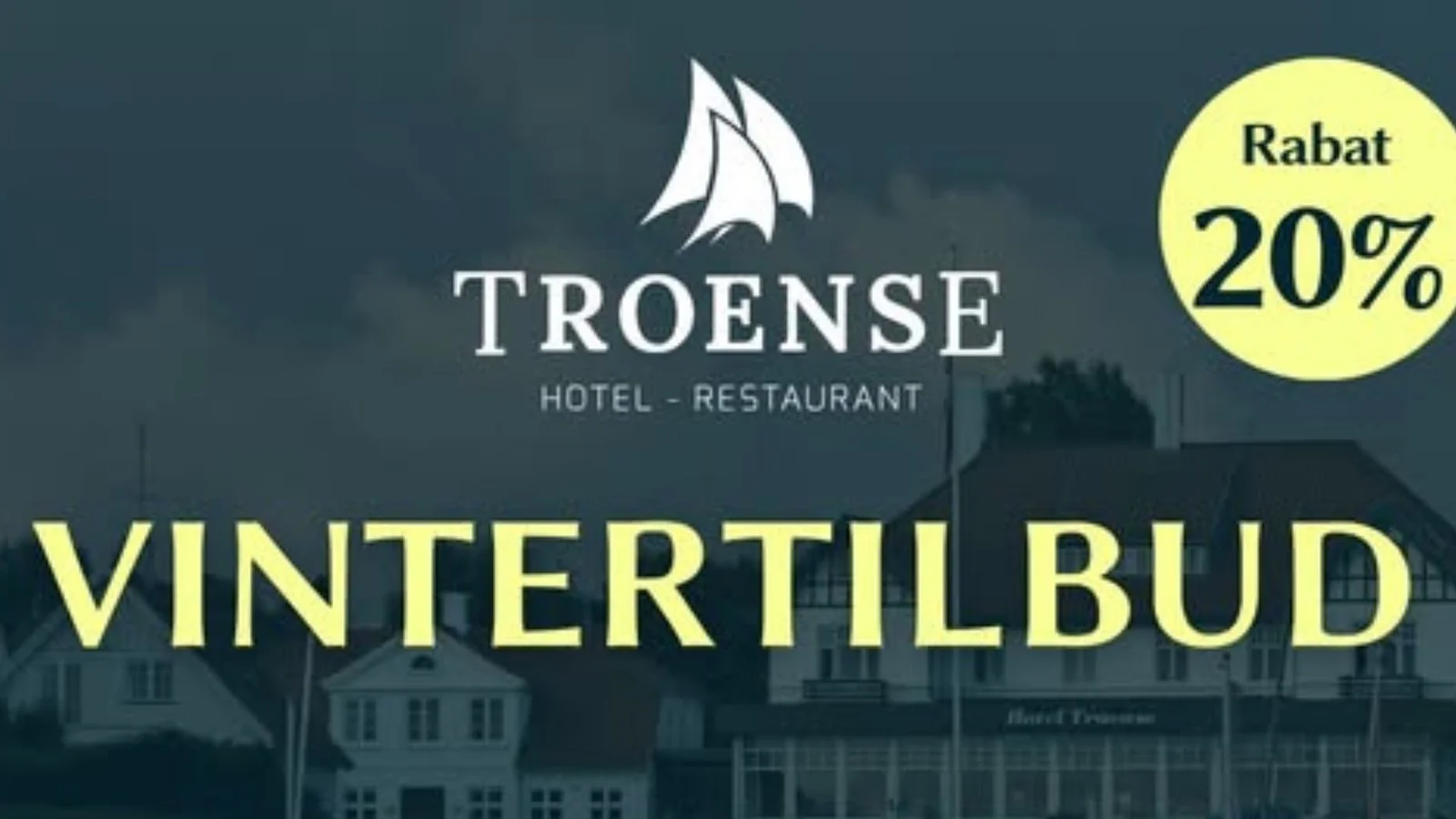 Vintertilbud på Hotel Troense: Spar på udvalgte ophold