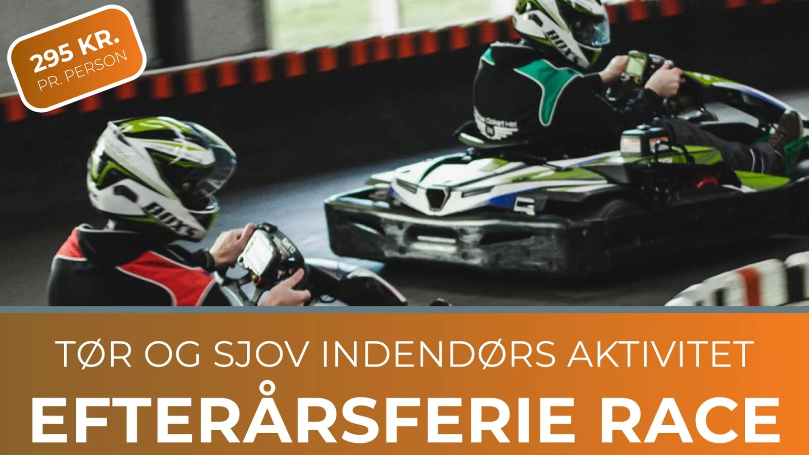 Efterårsferierace hos Odense Gokart Hal