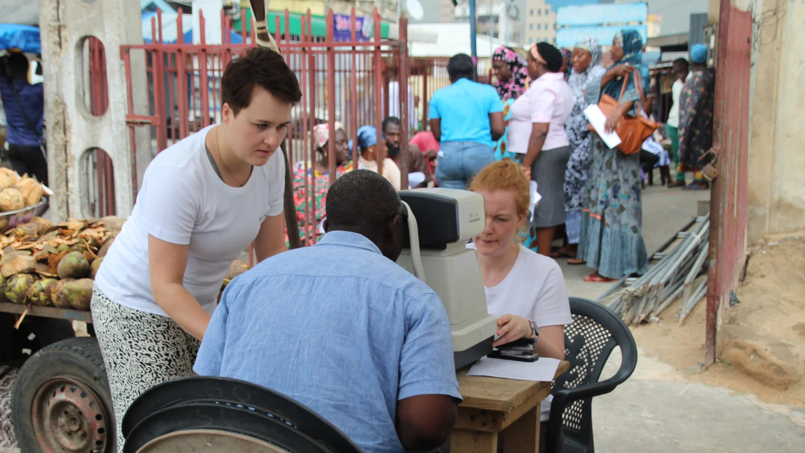 Mai fra Nyborg rejste til Ghana og var med til at give 1.100 mennesker synet tilbage