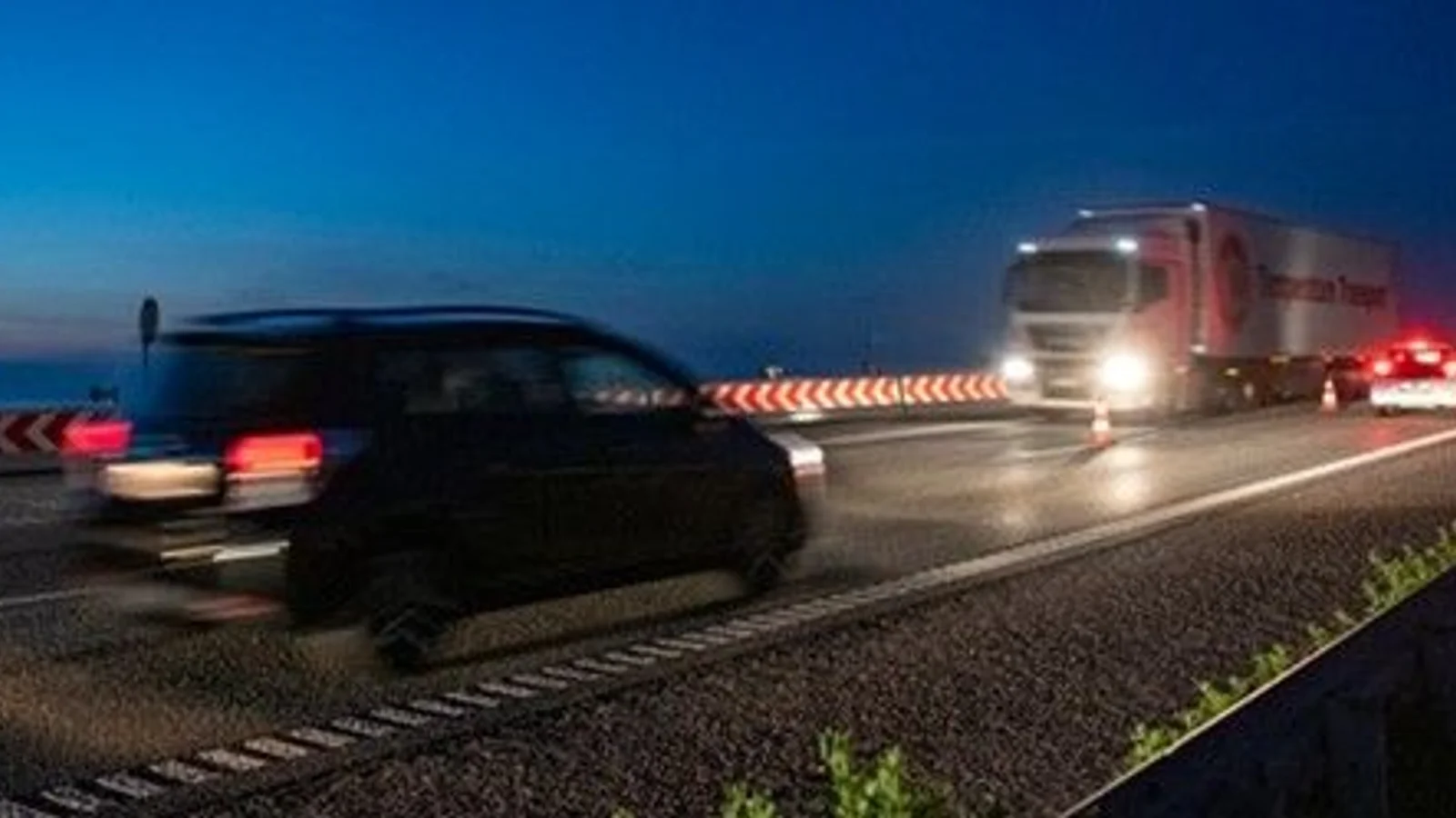 Dobbeltrettet trafik på Storebæltsbroen i maj