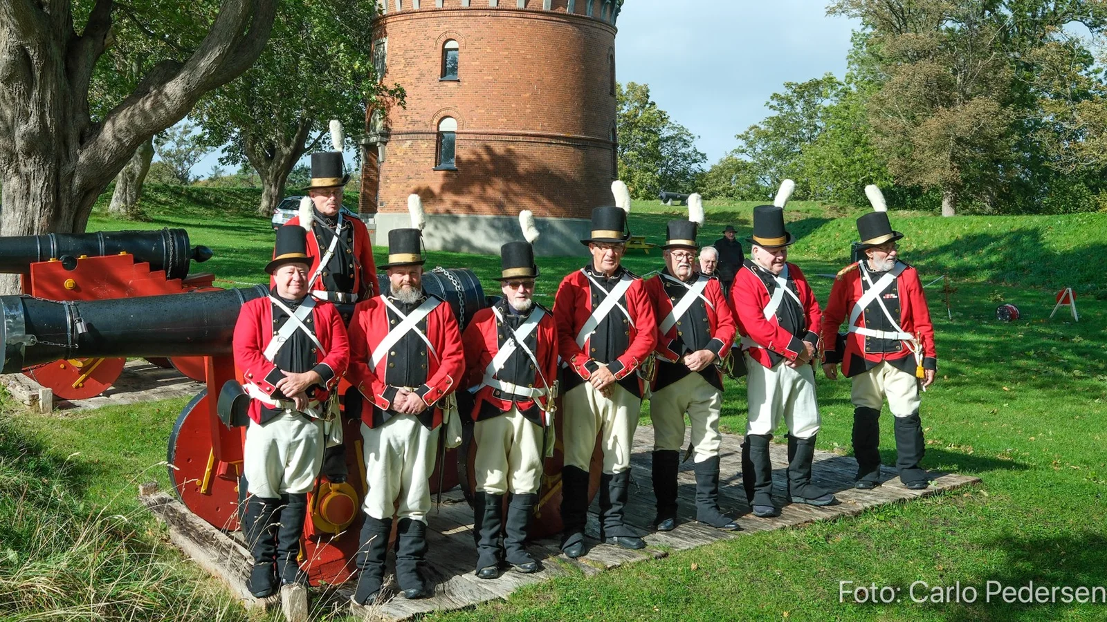 Nyborg Fæstnings Saluteringslaug fejrede søndag 20 års jubilæum