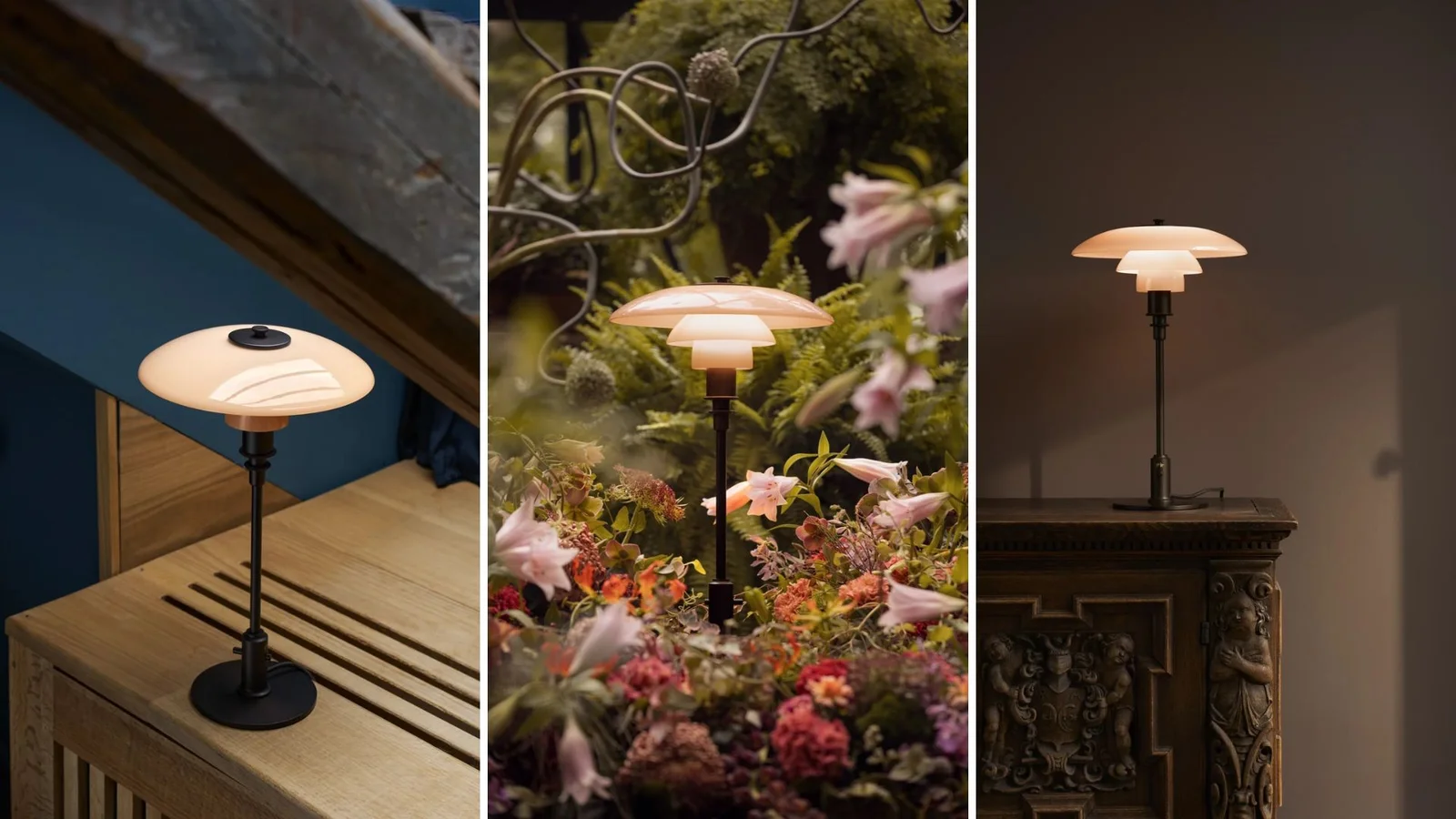 På hylden hos Lampeagenten: Eksklusiv PH-bordlampe fra Louis Poulsen