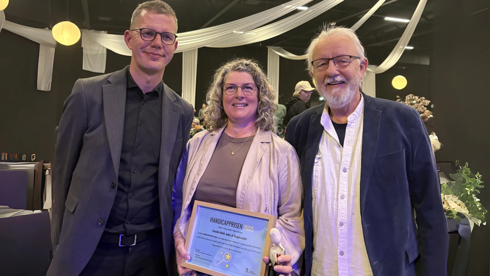Handicapprisen 2025 går til Camilla Hviid – leder af Stoppestedet i Odense