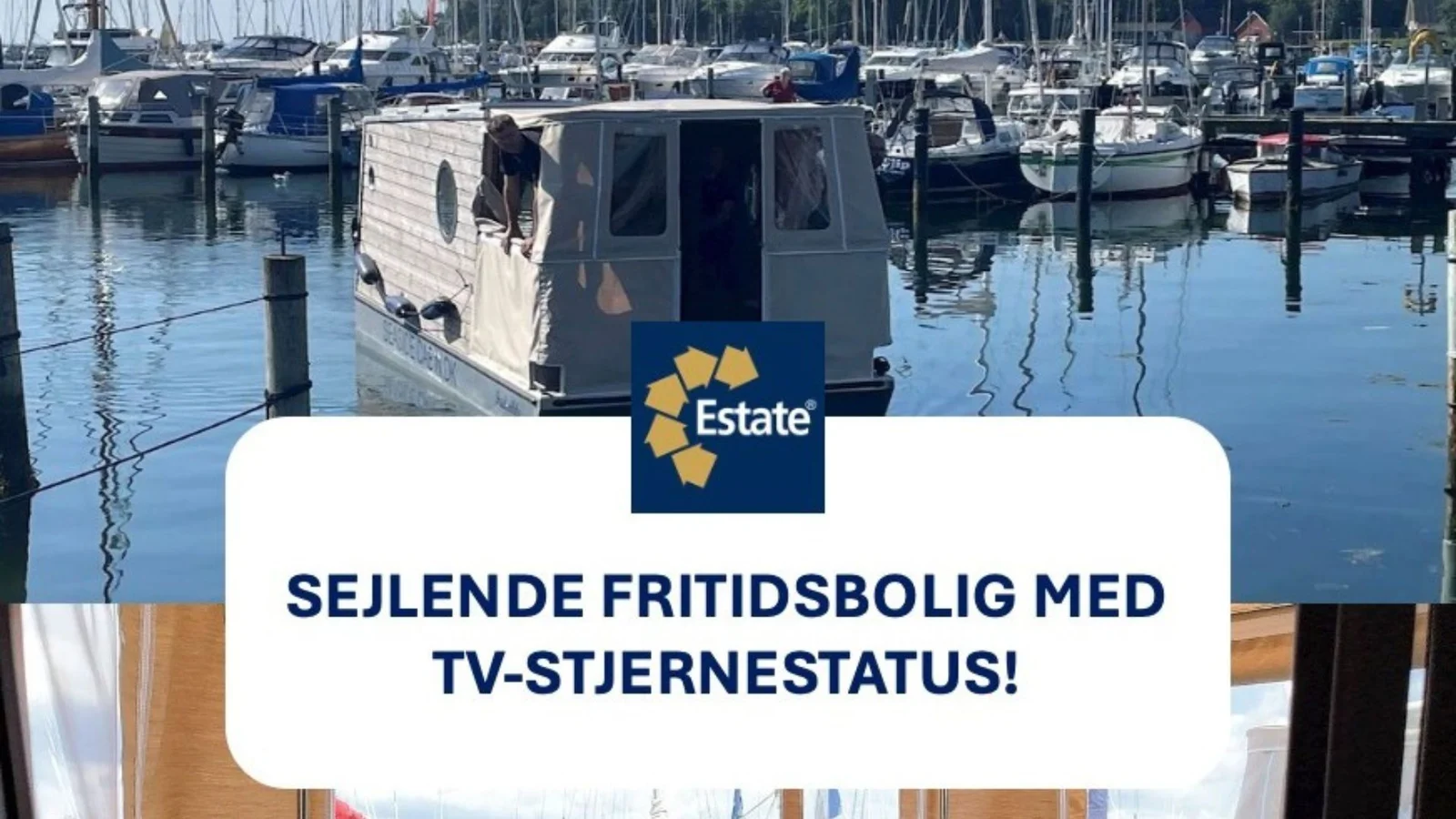 Husbåd fra lokal mægler er med i det nye afsnit af 'Sæt pris på Danmark'