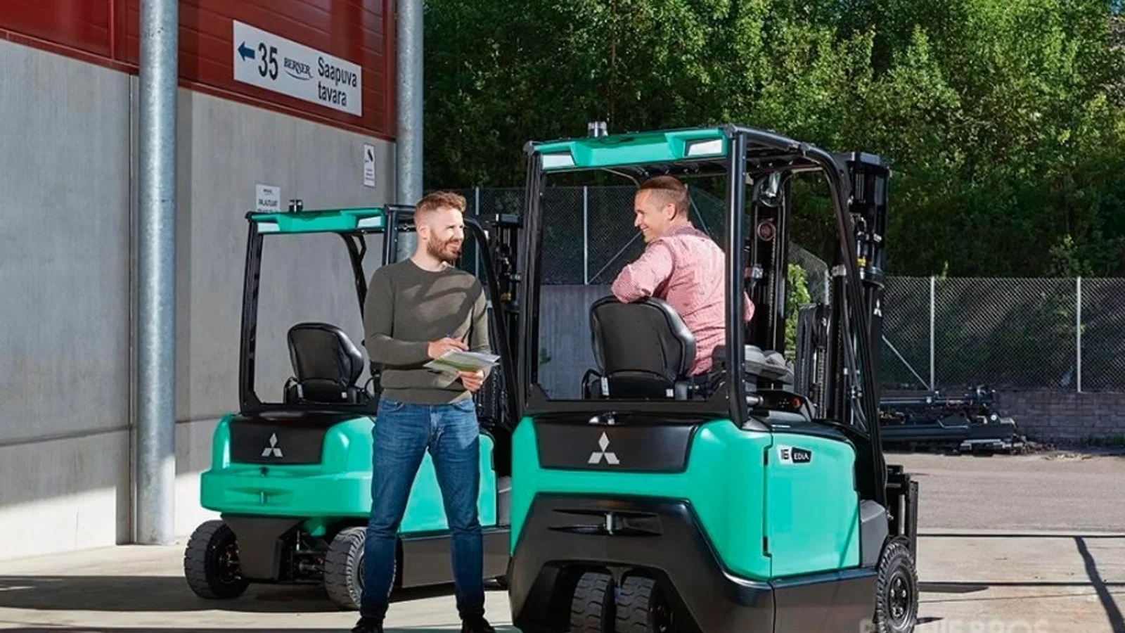 Lej en gratis og uforpligtende demo truck, hvis du er i tvivl om dit løftebehov