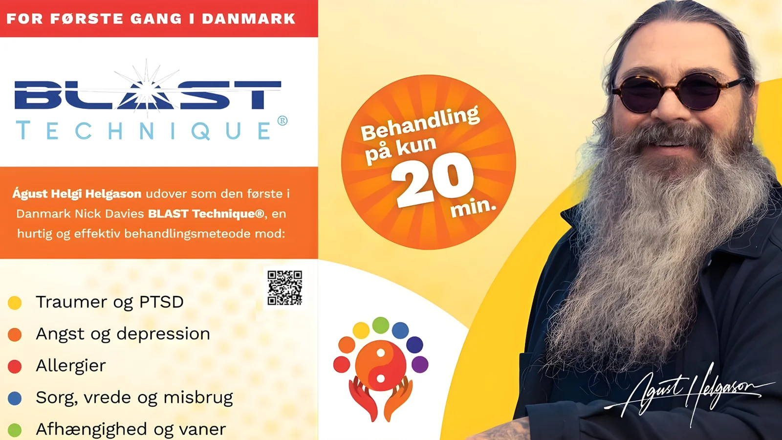 Fylder angst og PTSD? Prøv BLAST® Technique hos Fyns Hypnose & Healing Klinik