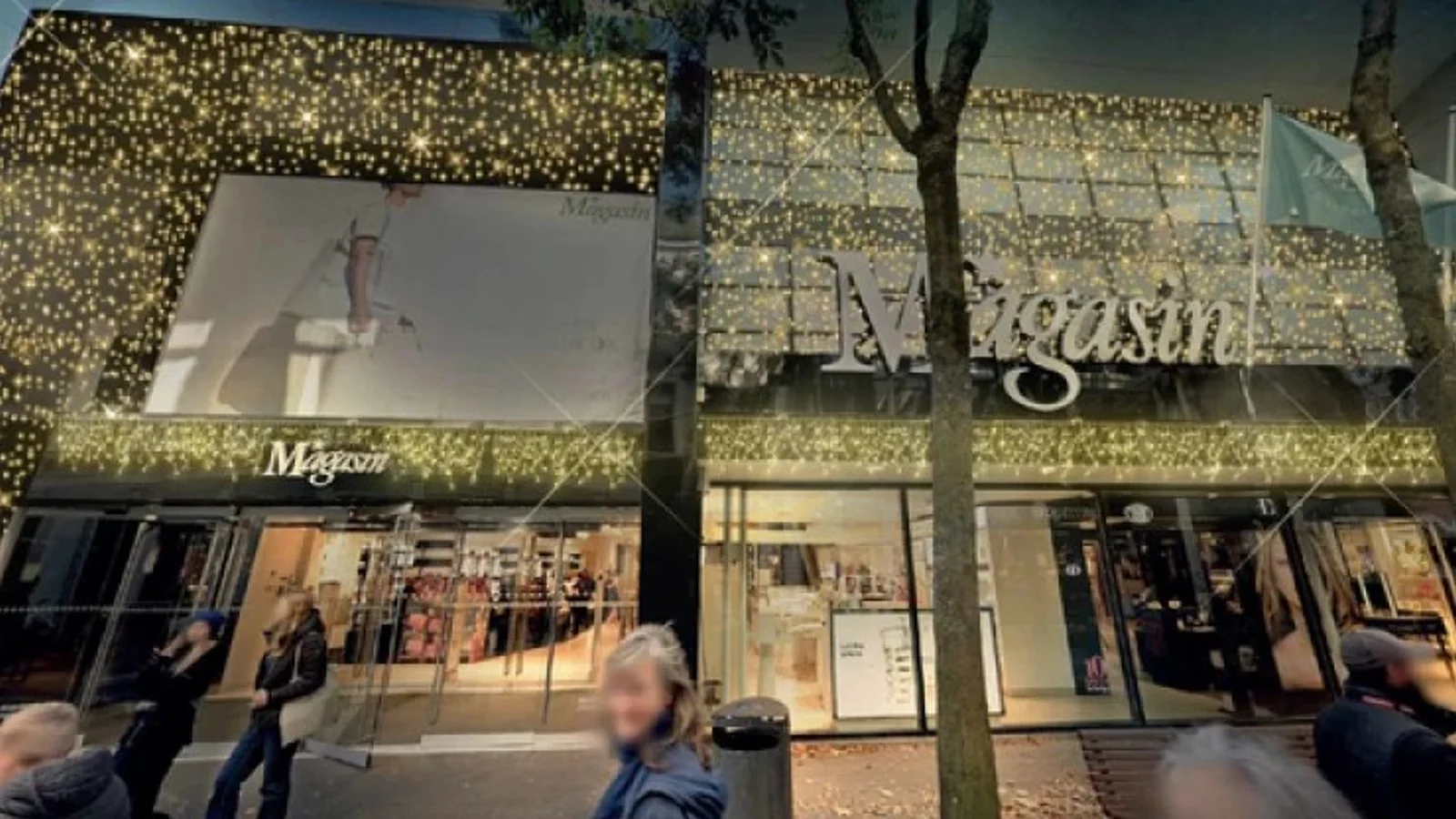 Magasin i Odense tænder for ny julebelysning og støtter Røde Kors