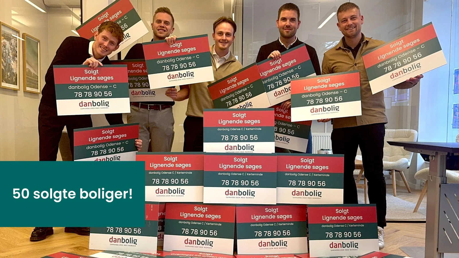 danbolig Odense C på Skibhusvej solgte 50 boliger på 4 måneder