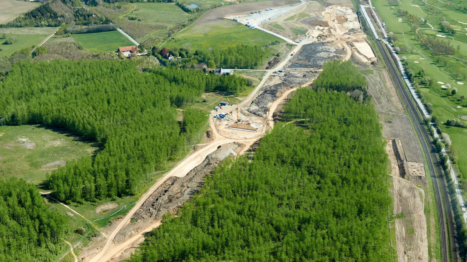Støjende arbejde ved ny jernbane over Vestfyn udsat til lørdag og søndag